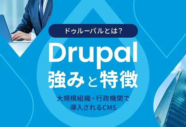 Drupal(ドゥルーパル)とは?強みと特徴